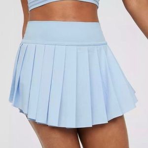 Light blue aerie tennis skirt